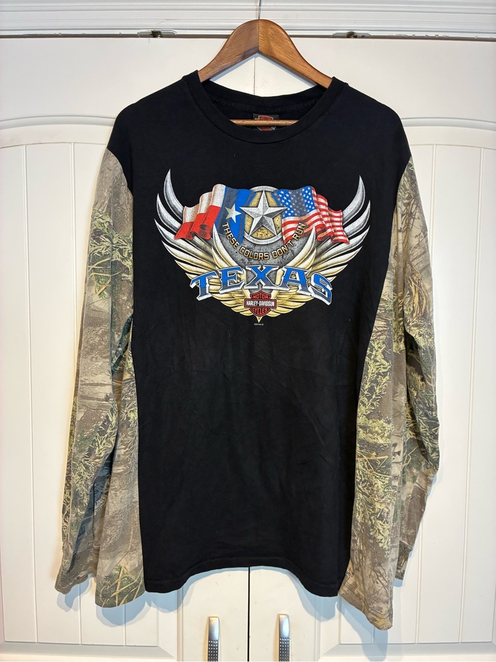 Reworked Harley-Davidson  Long-Sleeve Size 4XL
